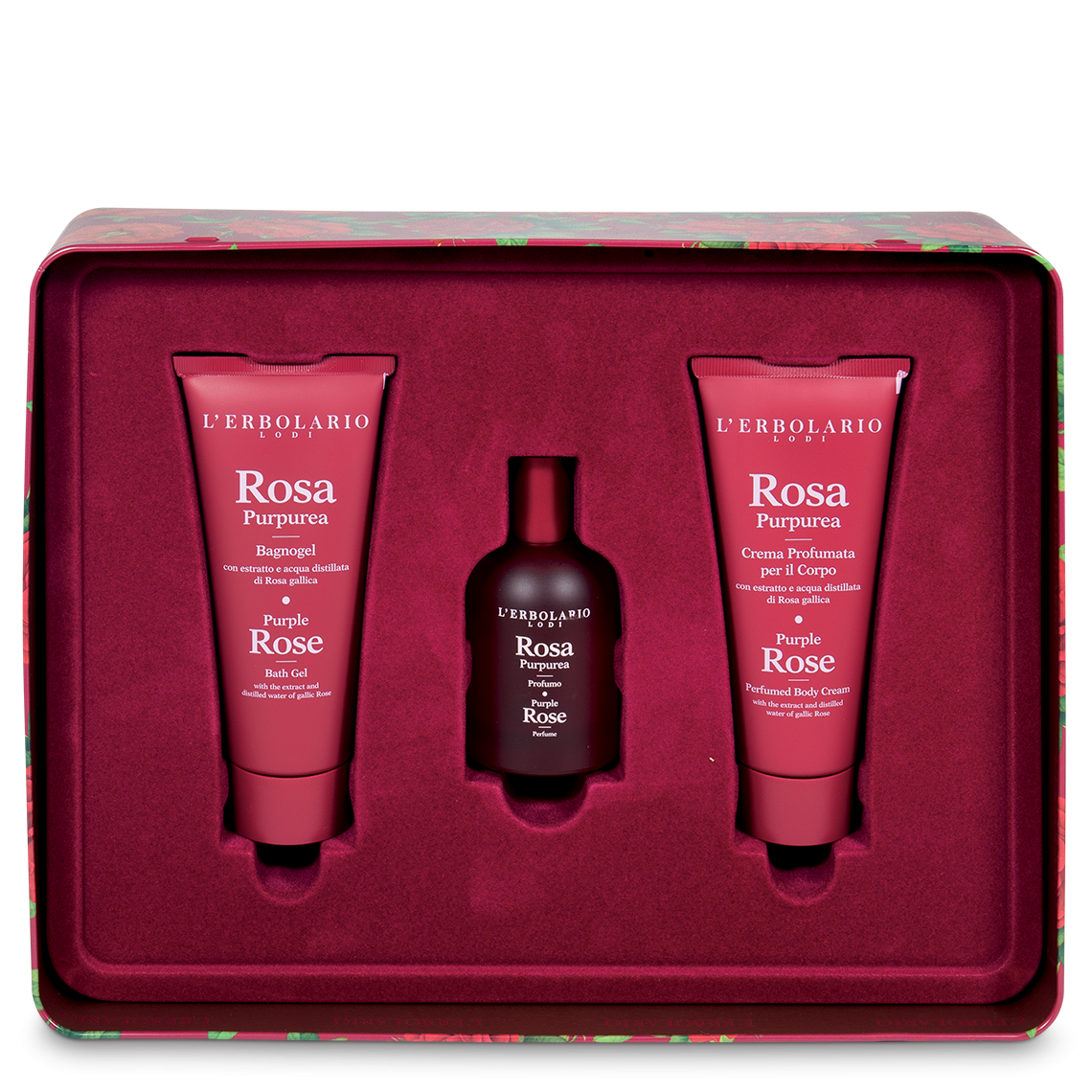 L'erbolario Segreti di Bellezza TRIO Rosa Purpurea Vendita