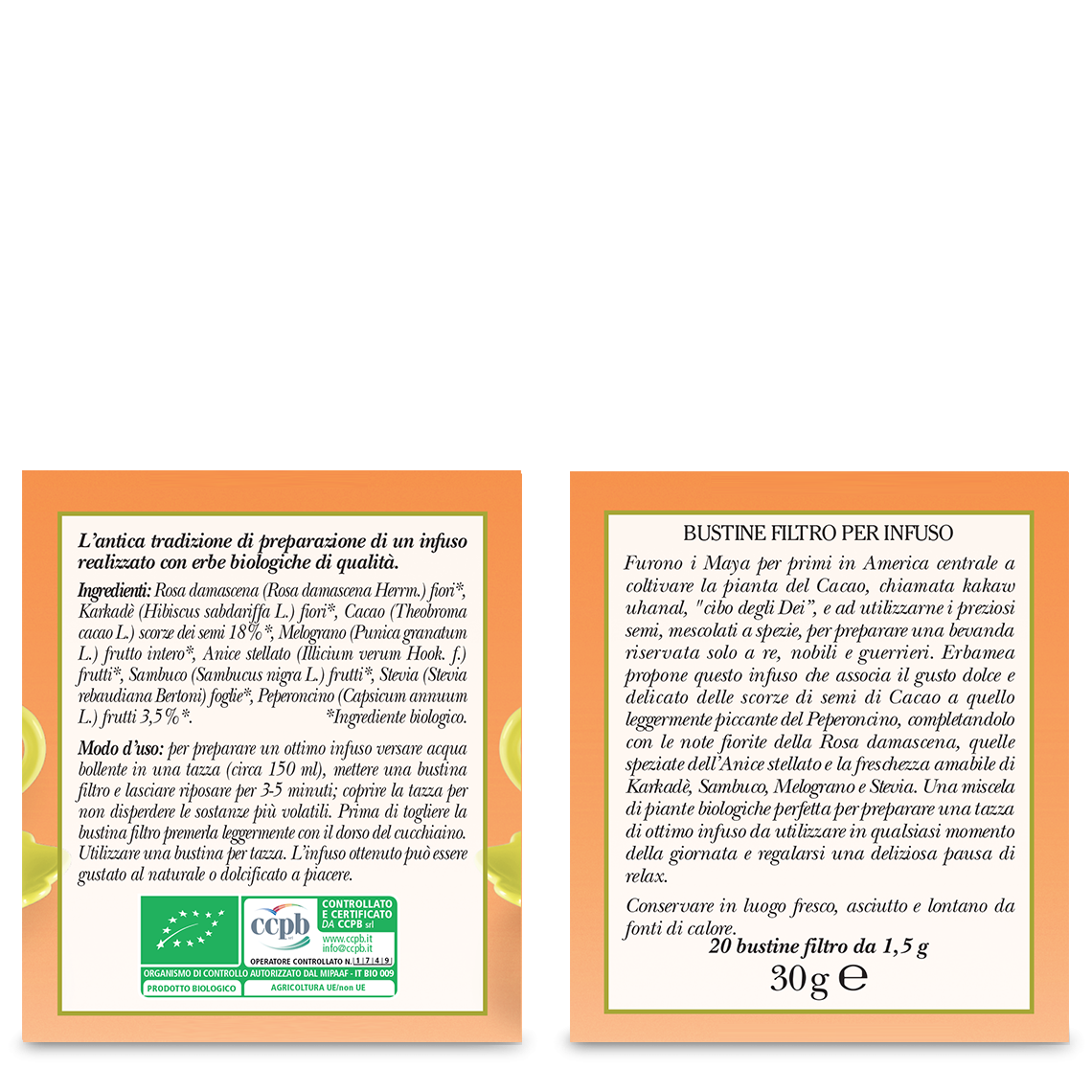 L'erbolario Infuso al Cacao e Peperoncino Saldi Di Fabbrica