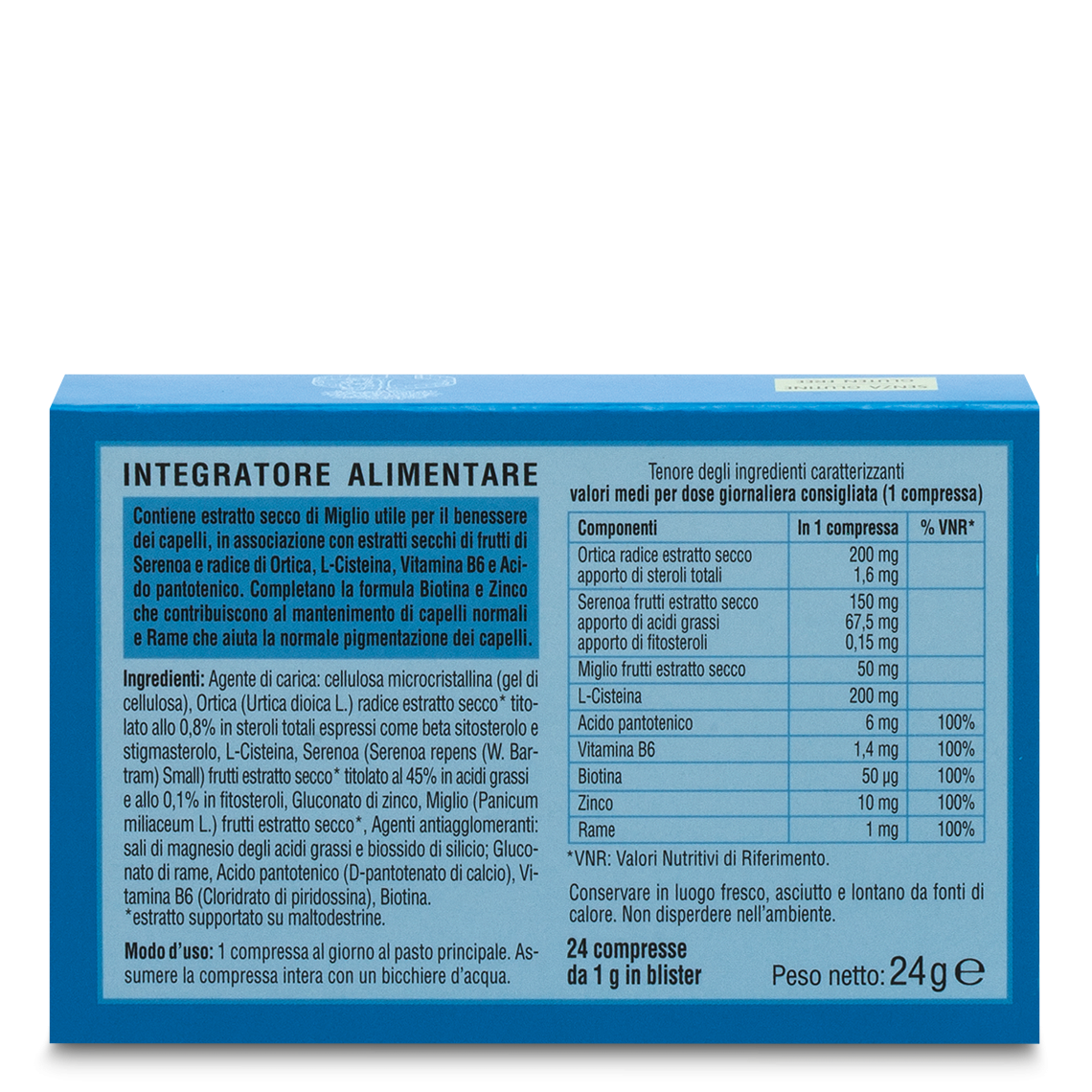 L'erbolario Integratore Capelli Uomo Presa