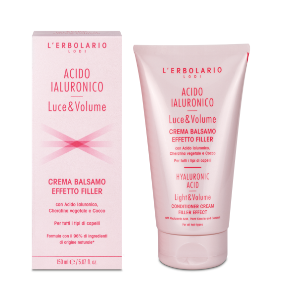 L'erbolario Crema Balsamo Effetto Filler Acido Ialuronico Luce&Volume