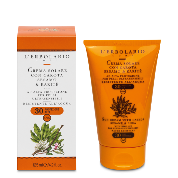 L'erbolario Crema Solare per Pelli Ultrasensibili SPF 30