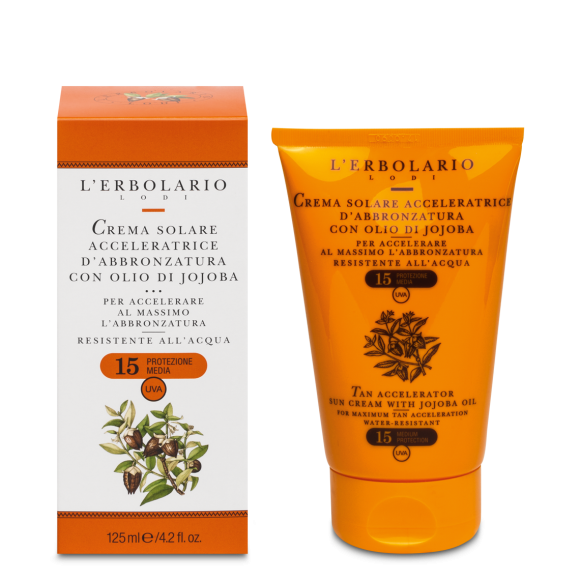 L'erbolario Crema Solare Corpo Acceleratrice d'Abbronzatura SPF 15