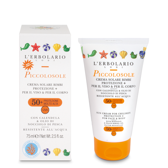 L'erbolario Crema Solare Bimbi SPF 50+ Piccolosole