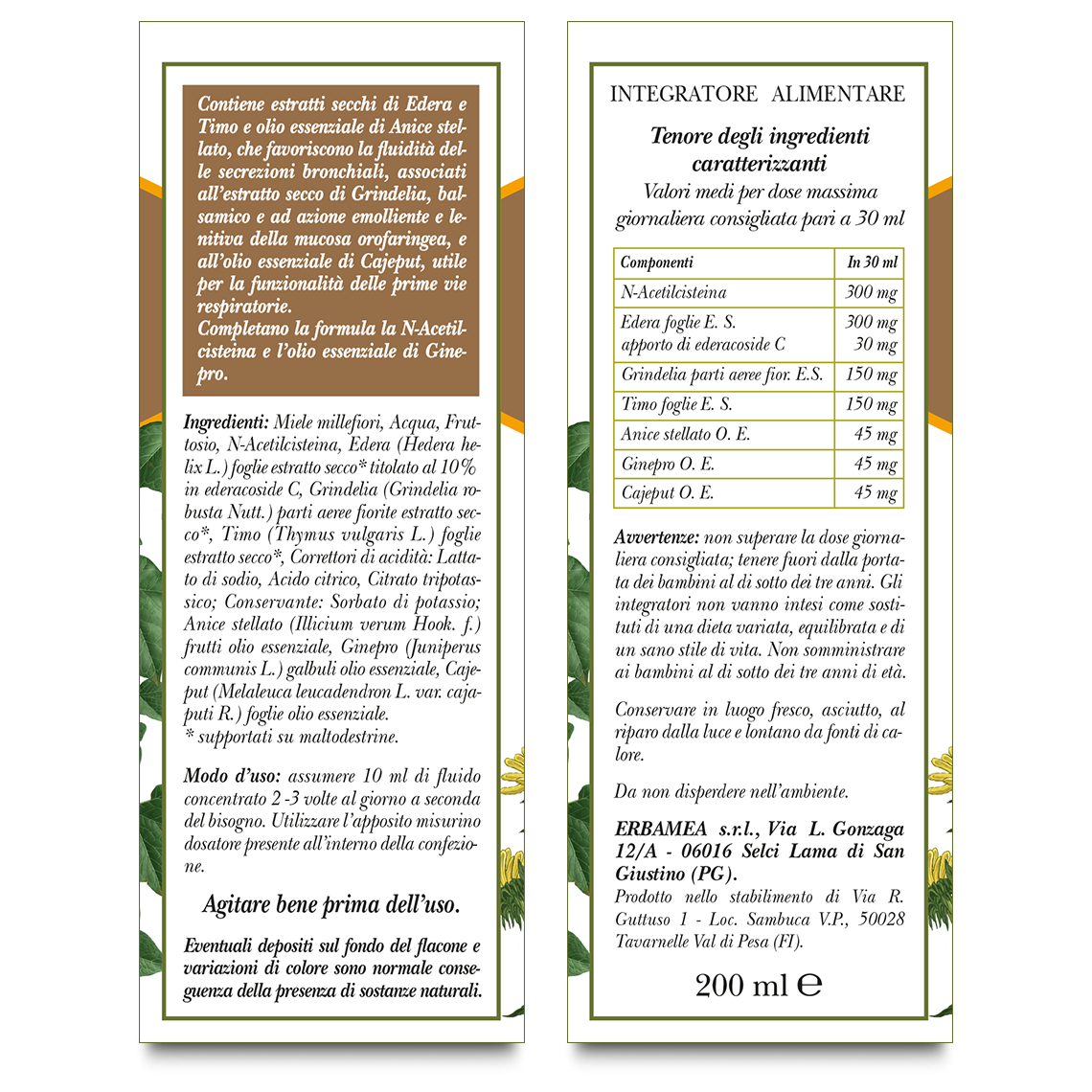 L'erbolario Fluid-Tus Fluido Concentrato Balsamia Offerta speciale