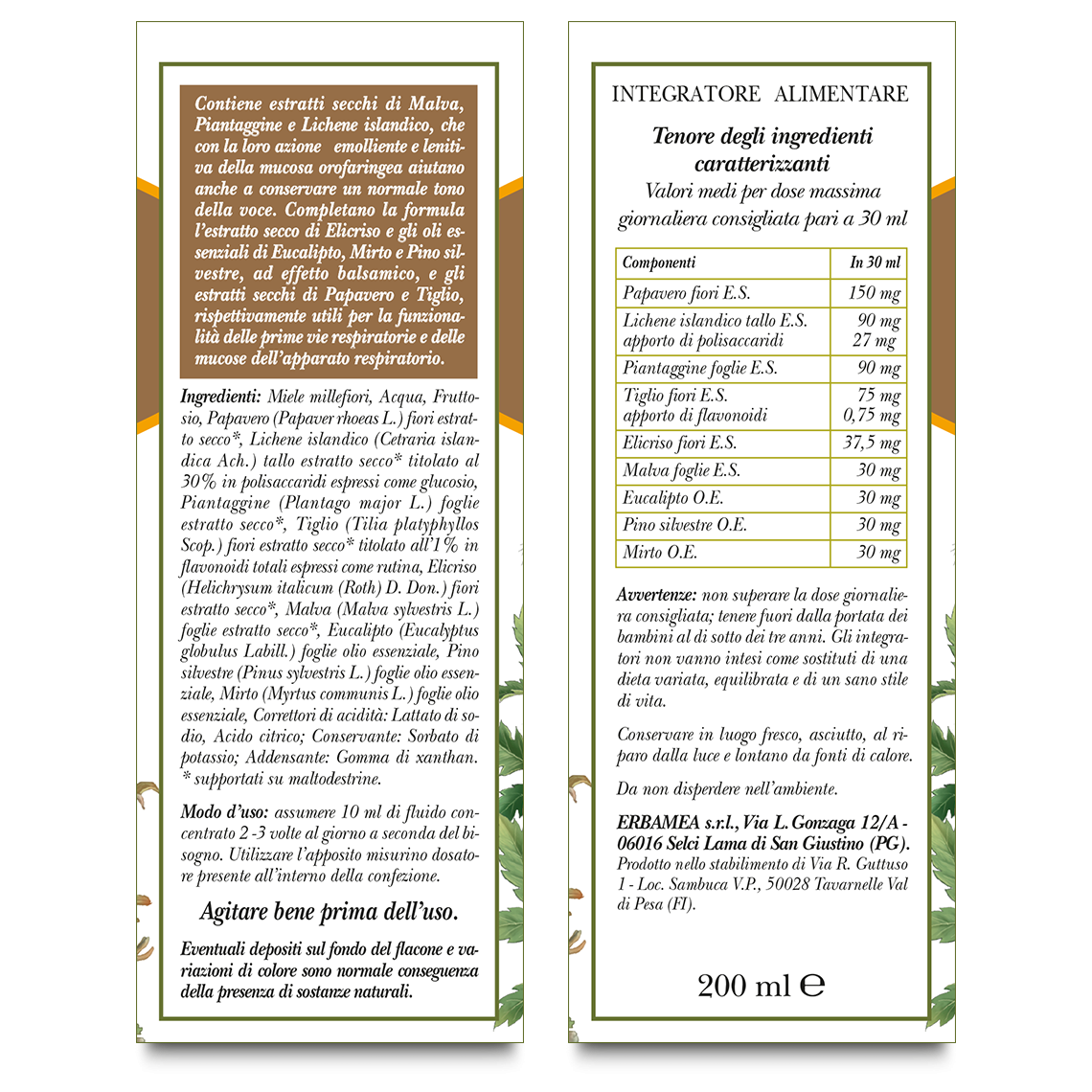 L'erbolario Sed-Tus Fluido Concentrato Balsamia Comprare a buon mercato