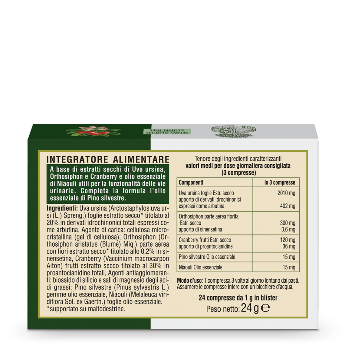 L'erbolario Integratore Cistattiva Plus Offerta natalizia