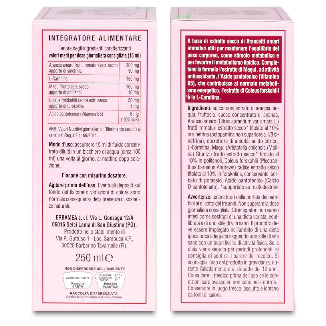 L'erbolario Fluido concentrato Erbaforma Linea Attiva Offerta migliore