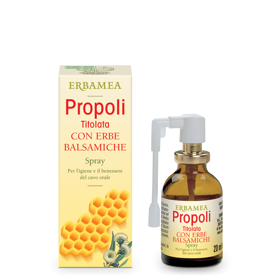 L'erbolario Spray con Erbe Balsamiche Propoli Titolata