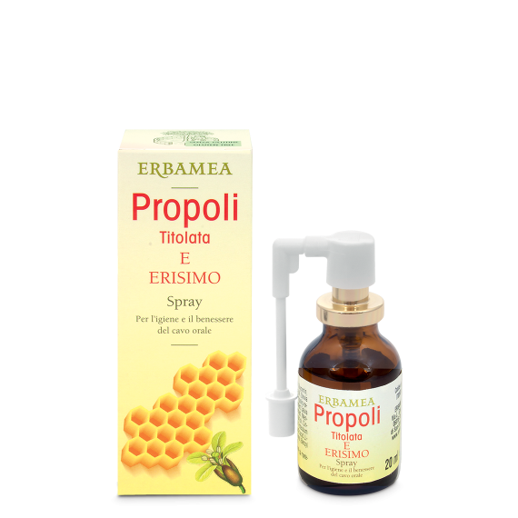 L'erbolario Spray gola Propoli ed Erisimo Propoli Titolata