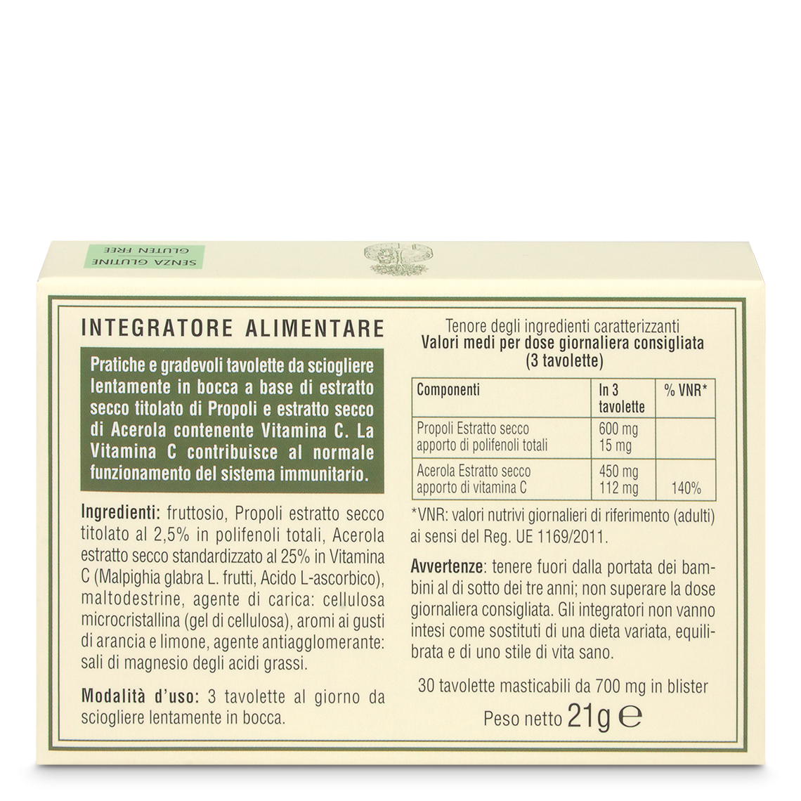 L'erbolario Tavolette masticabili Propoli Titolata Offerta settimanale