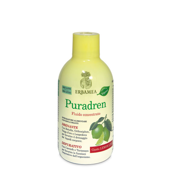 L'erbolario Fluido Concentrato gusto Lemon Lime Puradren
