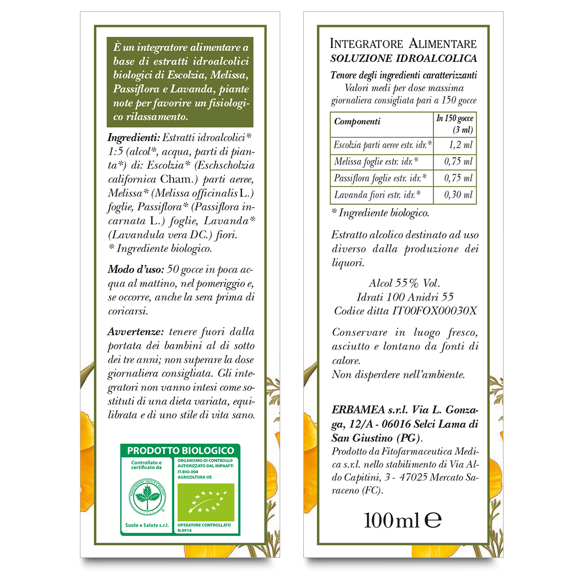 L'erbolario Gocce Biologiche Sedanerv Fino al 55% di sconto