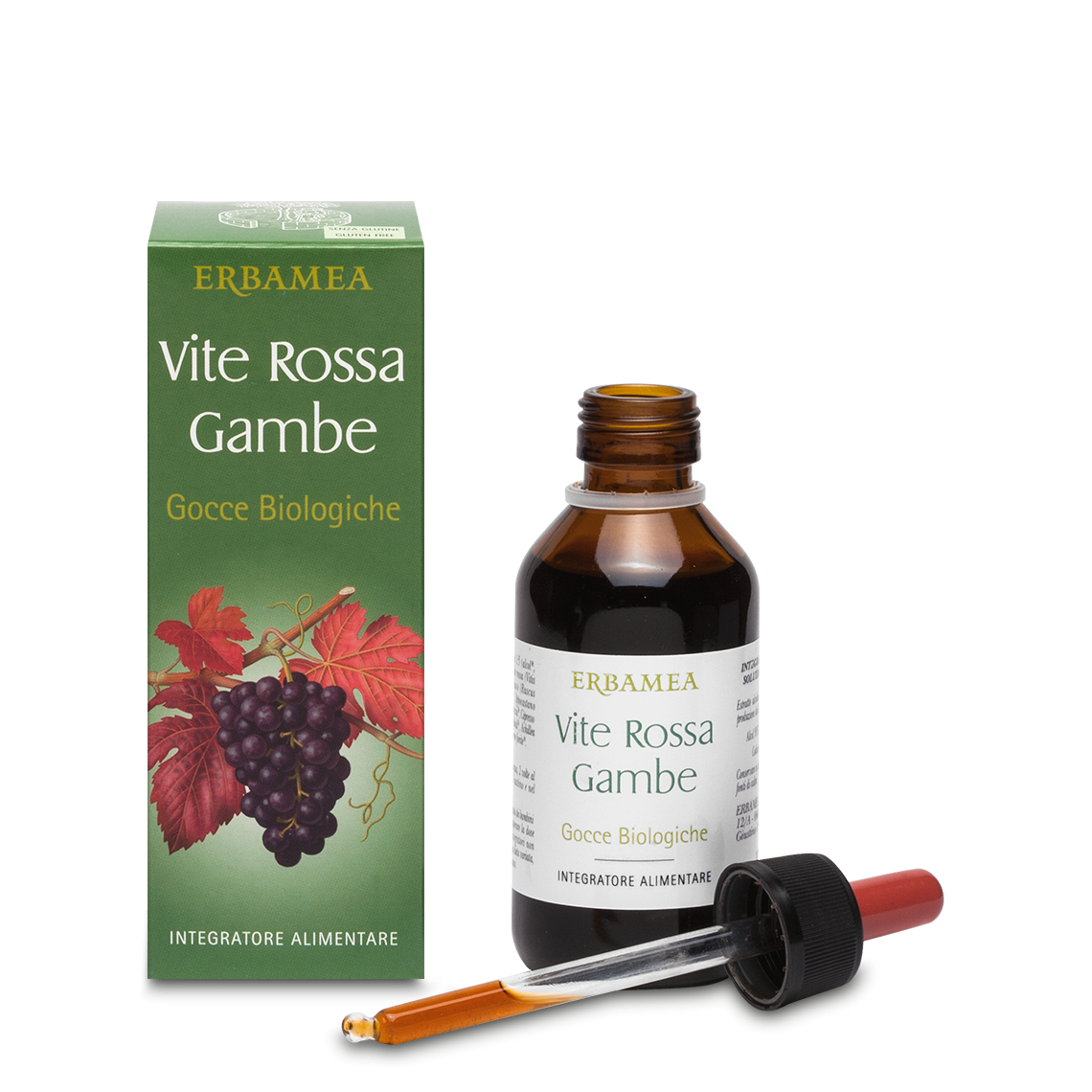 L'erbolario Gocce Biologiche Vite Rossa Gambe Officina