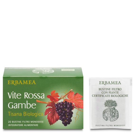L'erbolario Tisana Biologica Vite Rossa Gambe Limitato a 3 giorni
