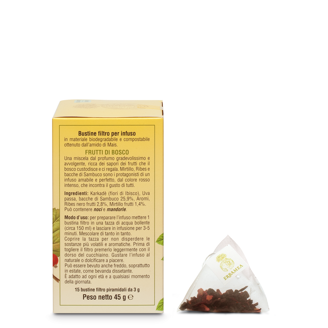 L'erbolario Infuso Frutti di Bosco Qualità
