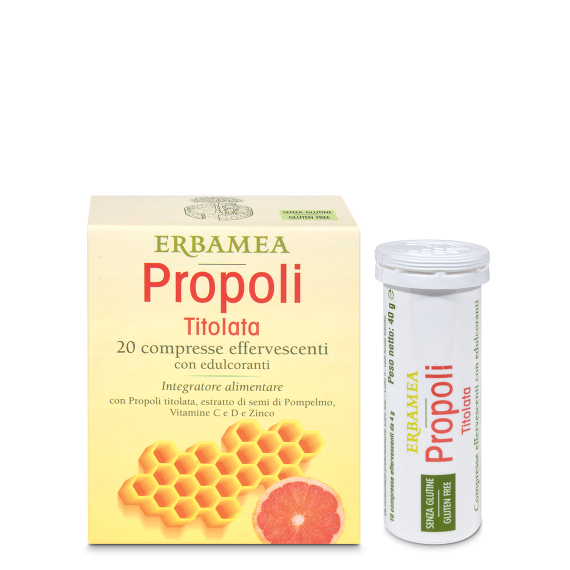 L'erbolario Compresse effervescenti Propoli Titolata Novità