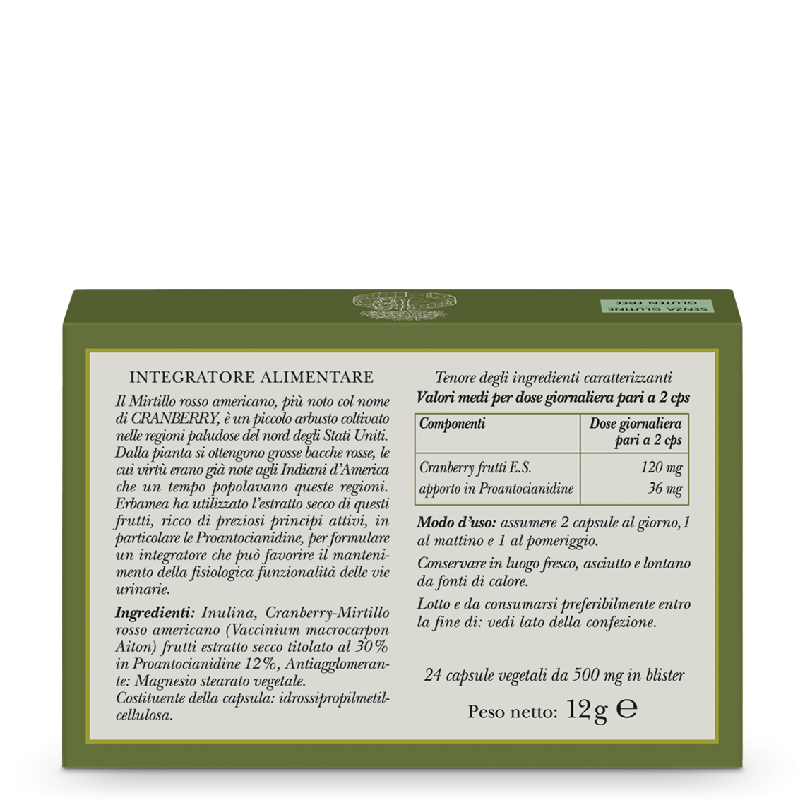 L'erbolario Integratore Cranberry Saldi