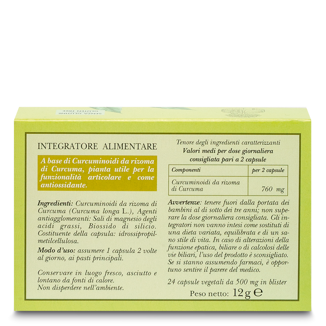 L'erbolario Integratore Curcuma Offerte