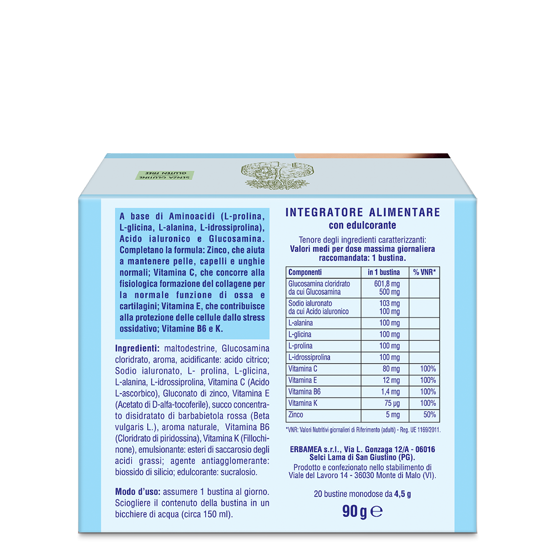 L'erbolario Integratore Dermal Advanced Saldi Di Fabbrica