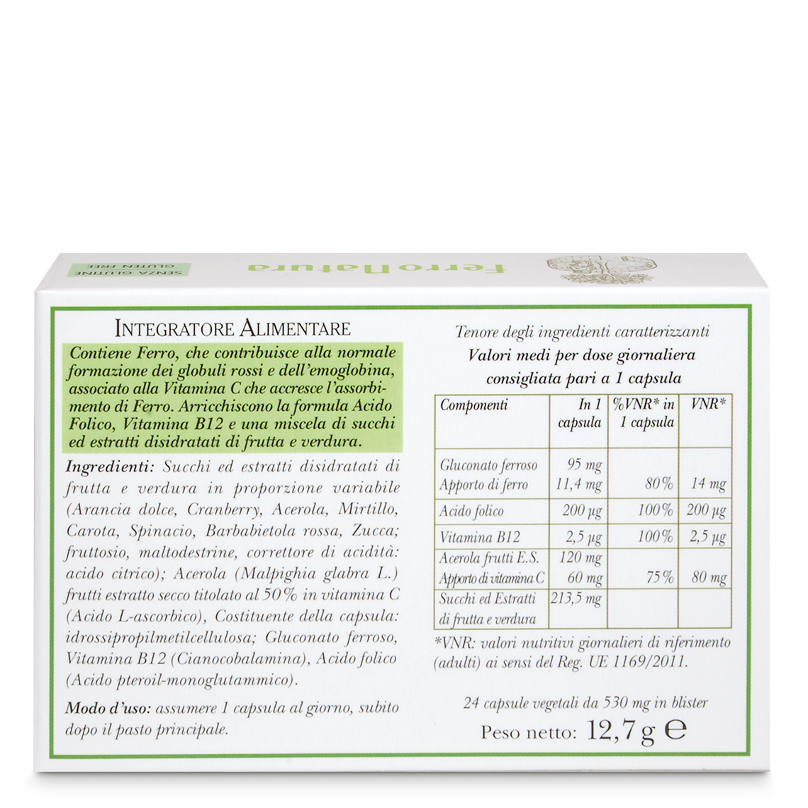 L'erbolario Integratore FerroNatura Vendite Flash