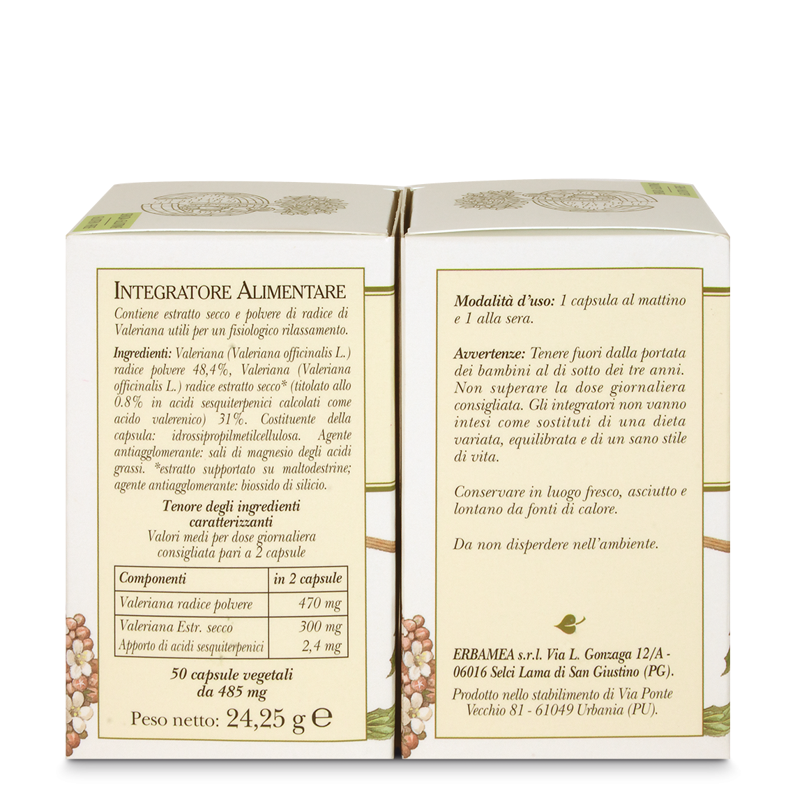 L'erbolario Integratore Valeriana Grande vendita