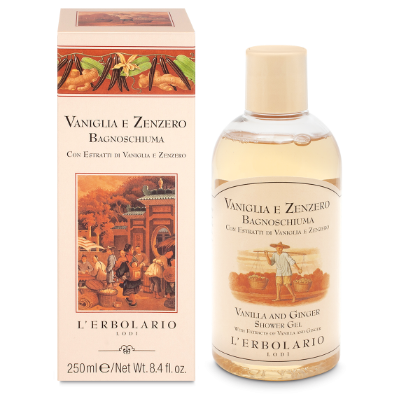 L'erbolario Bagnoschiuma Vaniglia e Zenzero