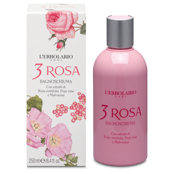 L'erbolario Bagnoschiuma 3 Rosa Nuovo