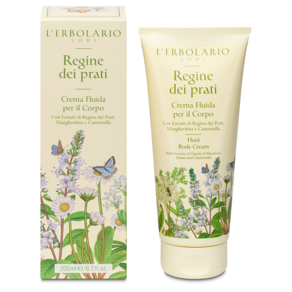L'erbolario Crema Fluida per il Corpo Regine dei Prati