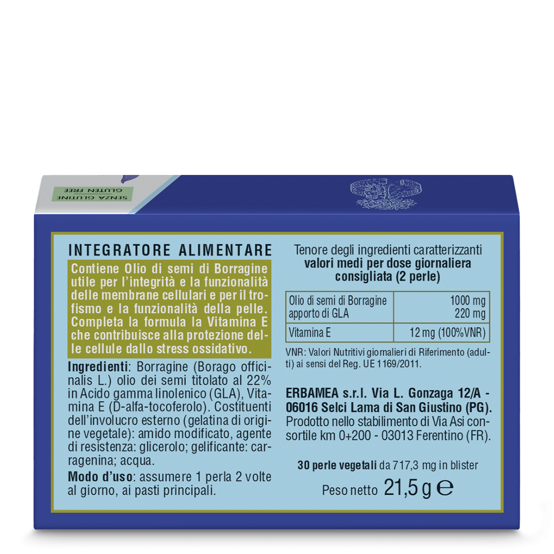 L'erbolario Integratore Olio di Borragine Offerta Anniversario