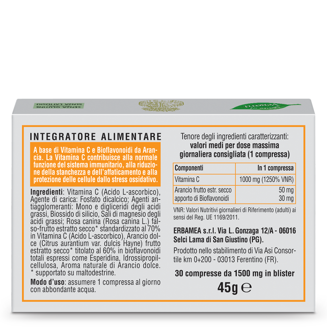 L'erbolario Integratore Vitamina C Latest fashion
