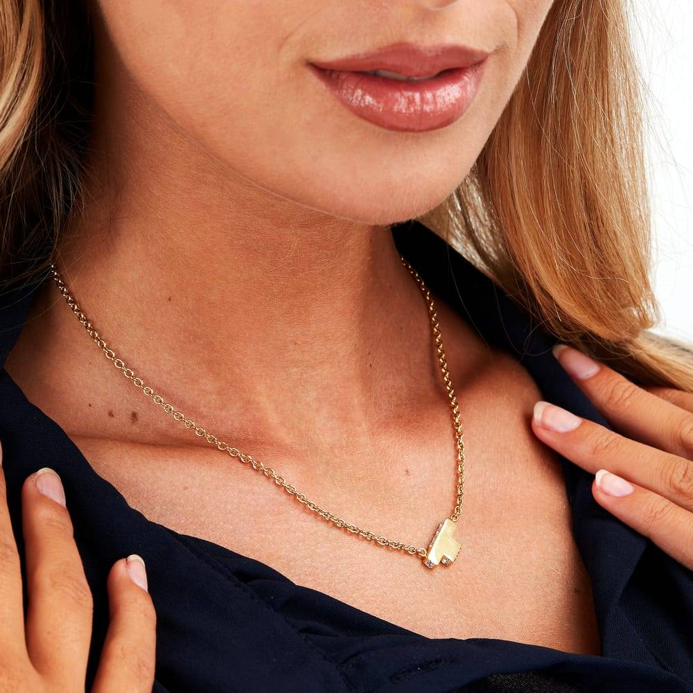 La Petite Story COLLANA TRUSSARDI T-LOGO - TJAXC10 In Saldo