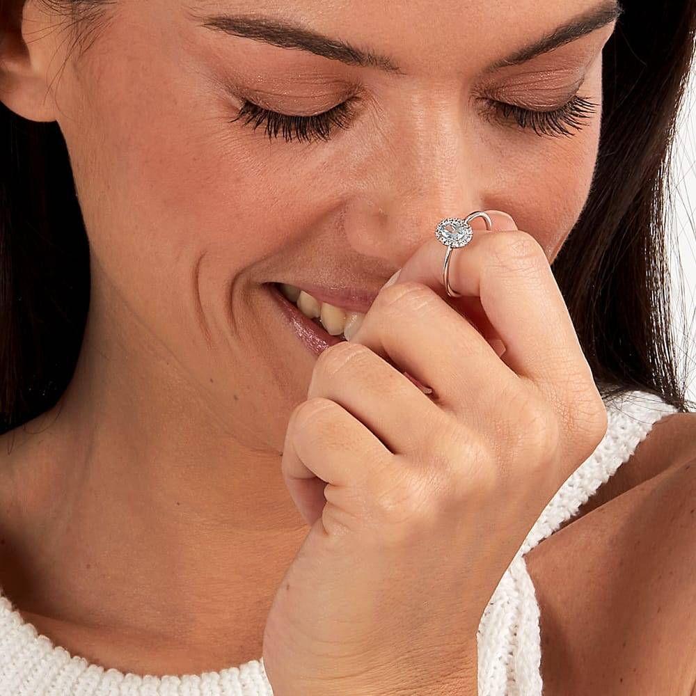 La Petite Story ANELLO BLUESPIRIT ACQUAMARINA - P.206C03000206 Outlet