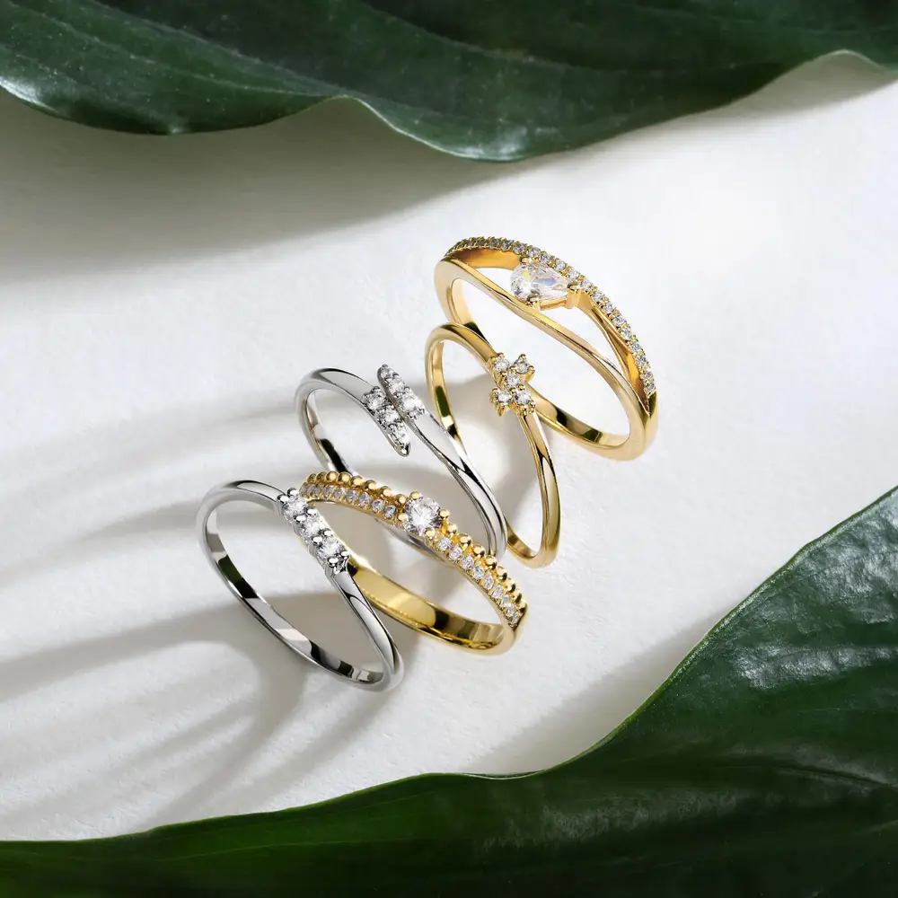 La Petite Story ANELLO LIVE DIAMOND CONTEMPORARY DIAMOND - LDY019114010 Vendita