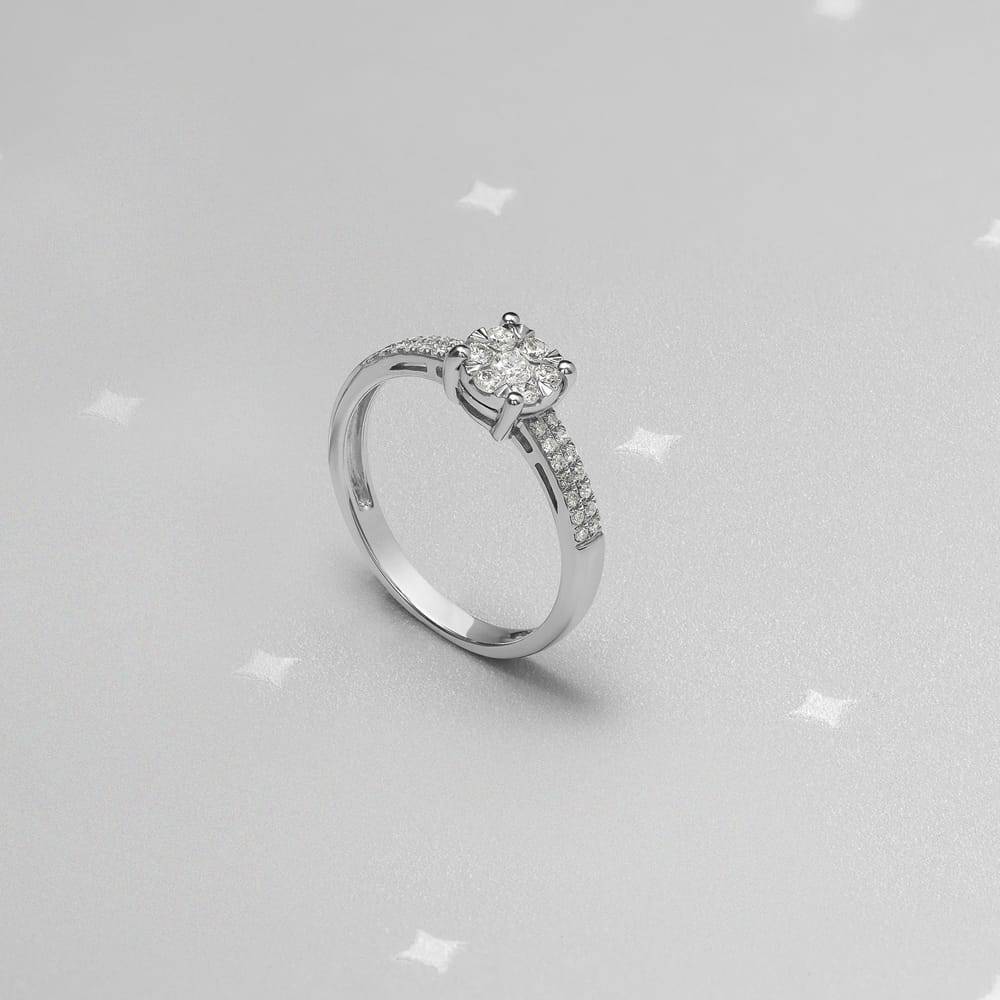 La Petite Story Anello con Diamanti - Bluespirit Promesse Soddisfazione Garantita