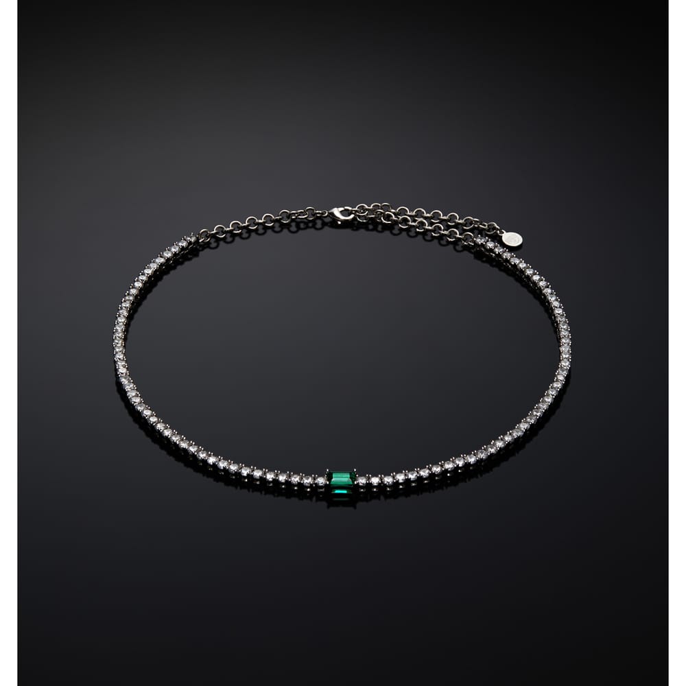 La Petite Story Collana Chiara Ferragni Brand Emerald - J19AWJ13