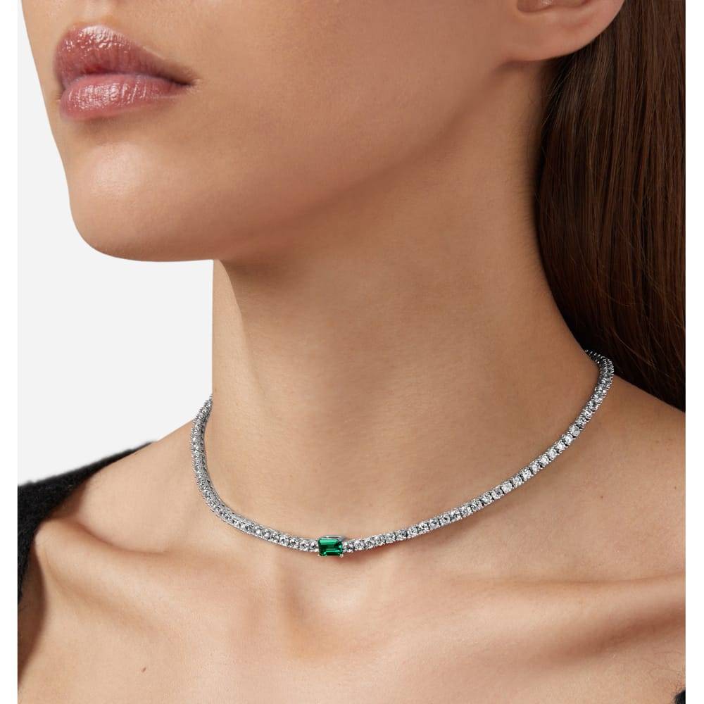 La Petite Story Collana Chiara Ferragni Brand Emerald - J19AWJ13 Soddisfazione Garantita