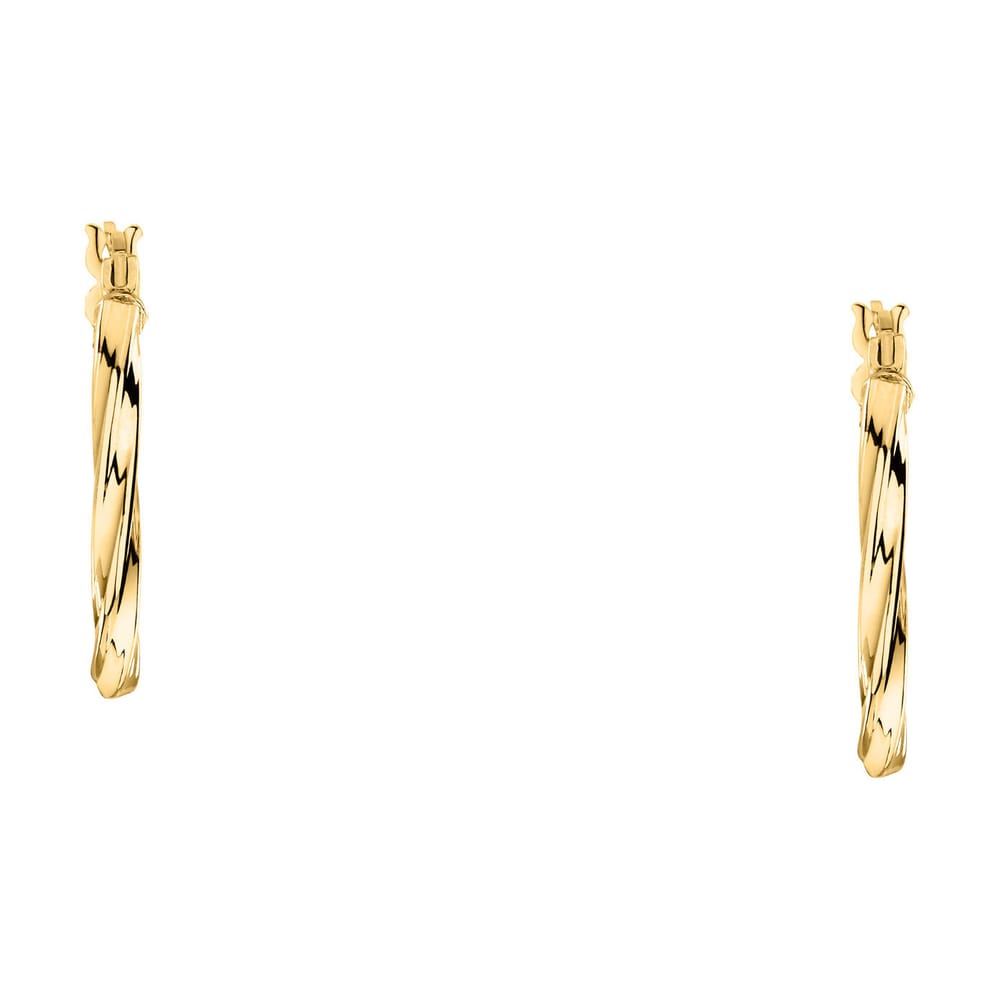 La Petite Story Orecchini a Cerchio - Creole in Oro, ⌀20mm Negozi Online