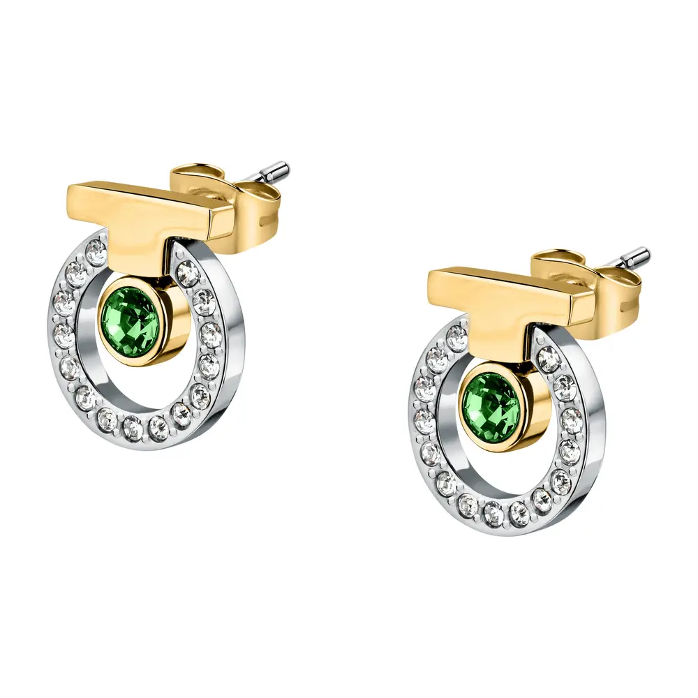 La Petite Story ORECCHINI TRUSSARDI T-LOGO - TJAXC61