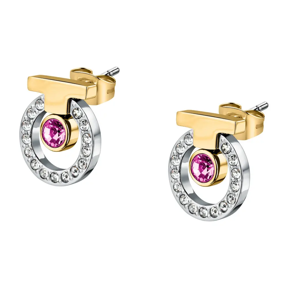 La Petite Story ORECCHINI TRUSSARDI T-LOGO - TJAXC60