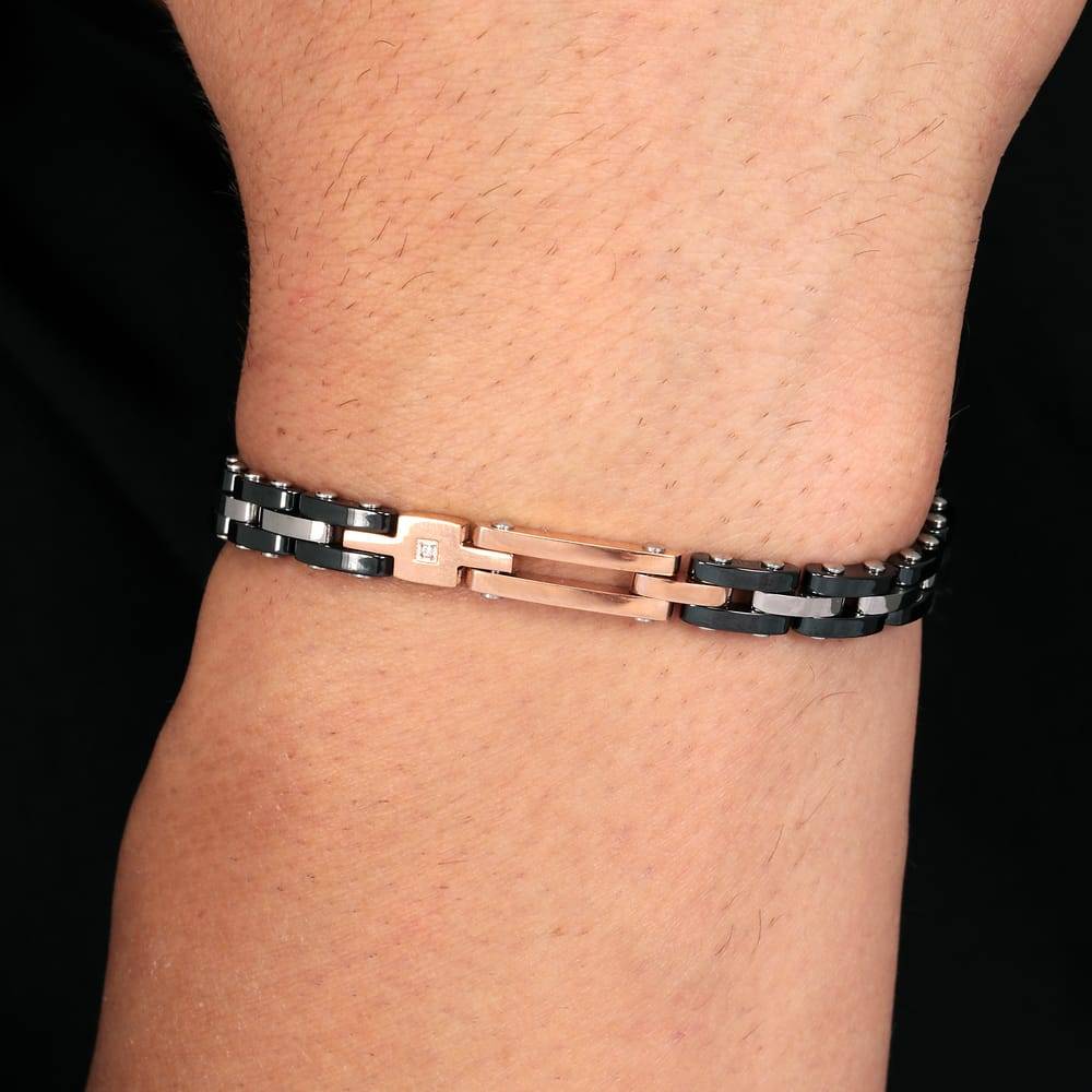 La Petite Story BRACCIALE MORELLATO DIAMONDS - SAUK02 Ritorno libero
