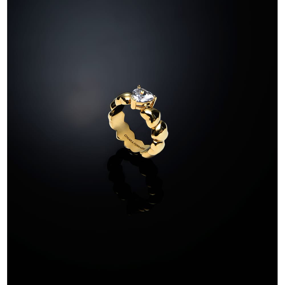 La Petite Story Anello Chiara Ferragni Brand Cuoricino - J19AVT05012 Soddisfazione Garantita