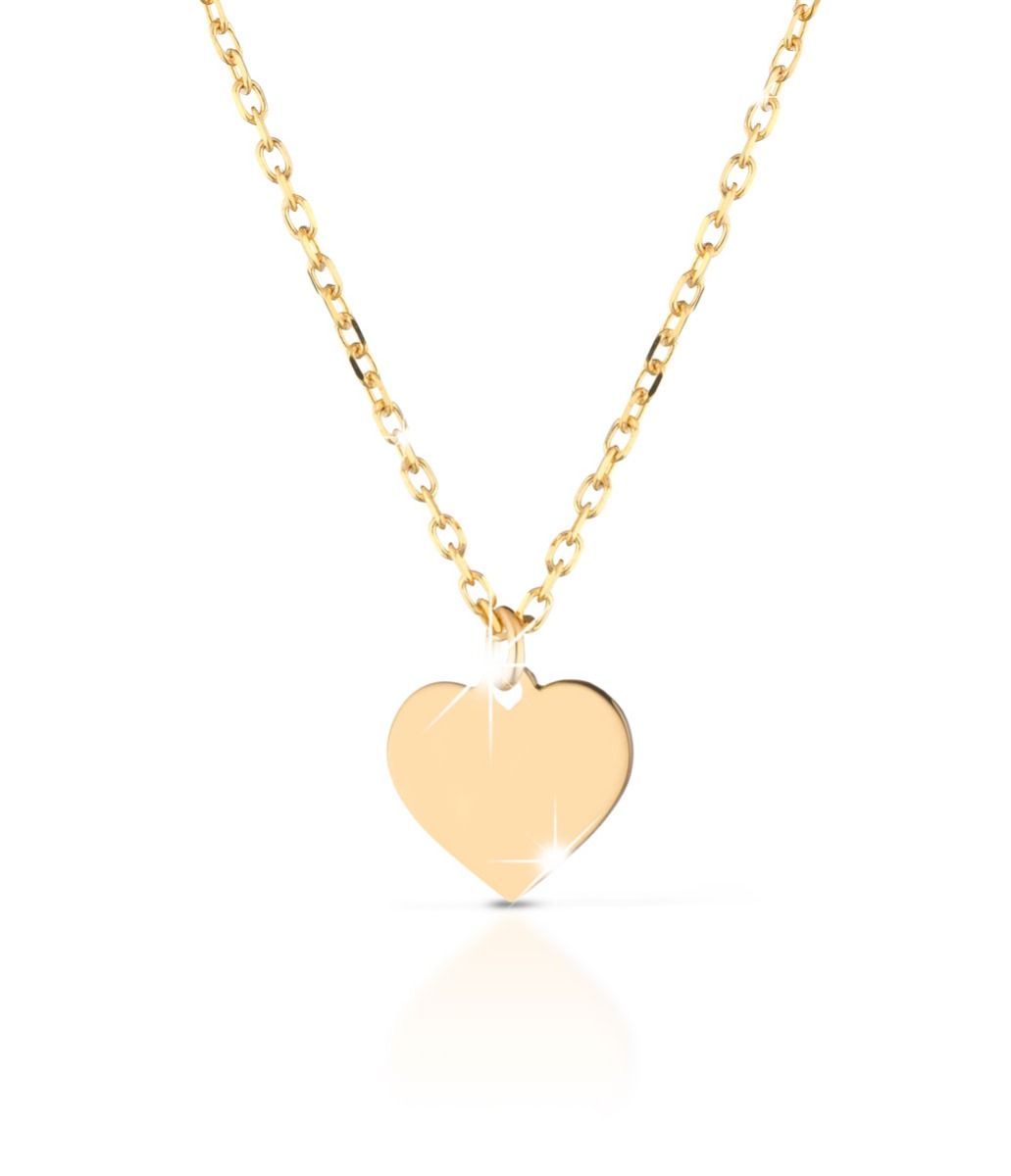 Le Bebé Collana Fortuna con cuore in oro giallo Soddisfazione Garantita