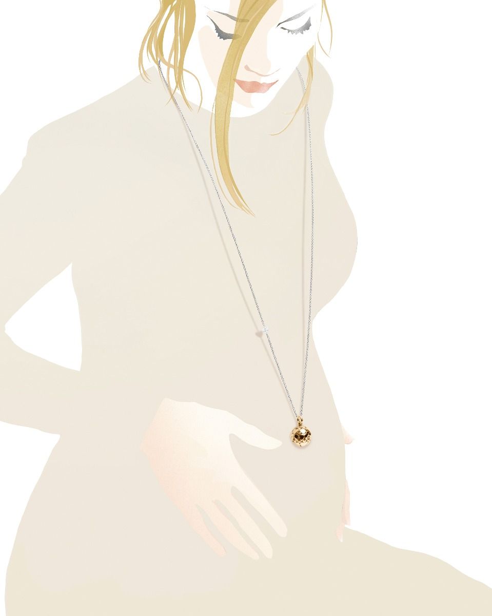 Le Bebé Collana Suonamore in argento placcato oro giallo Acquista Ora