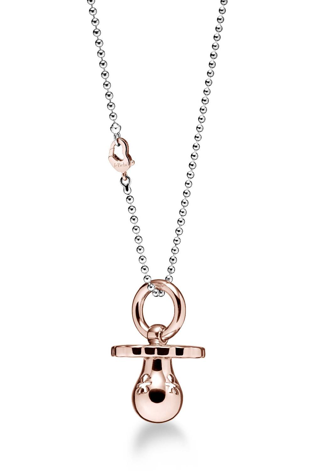 Le Bebé Collana Suonamore in argento placcato oro rosa Pezzi Unici
