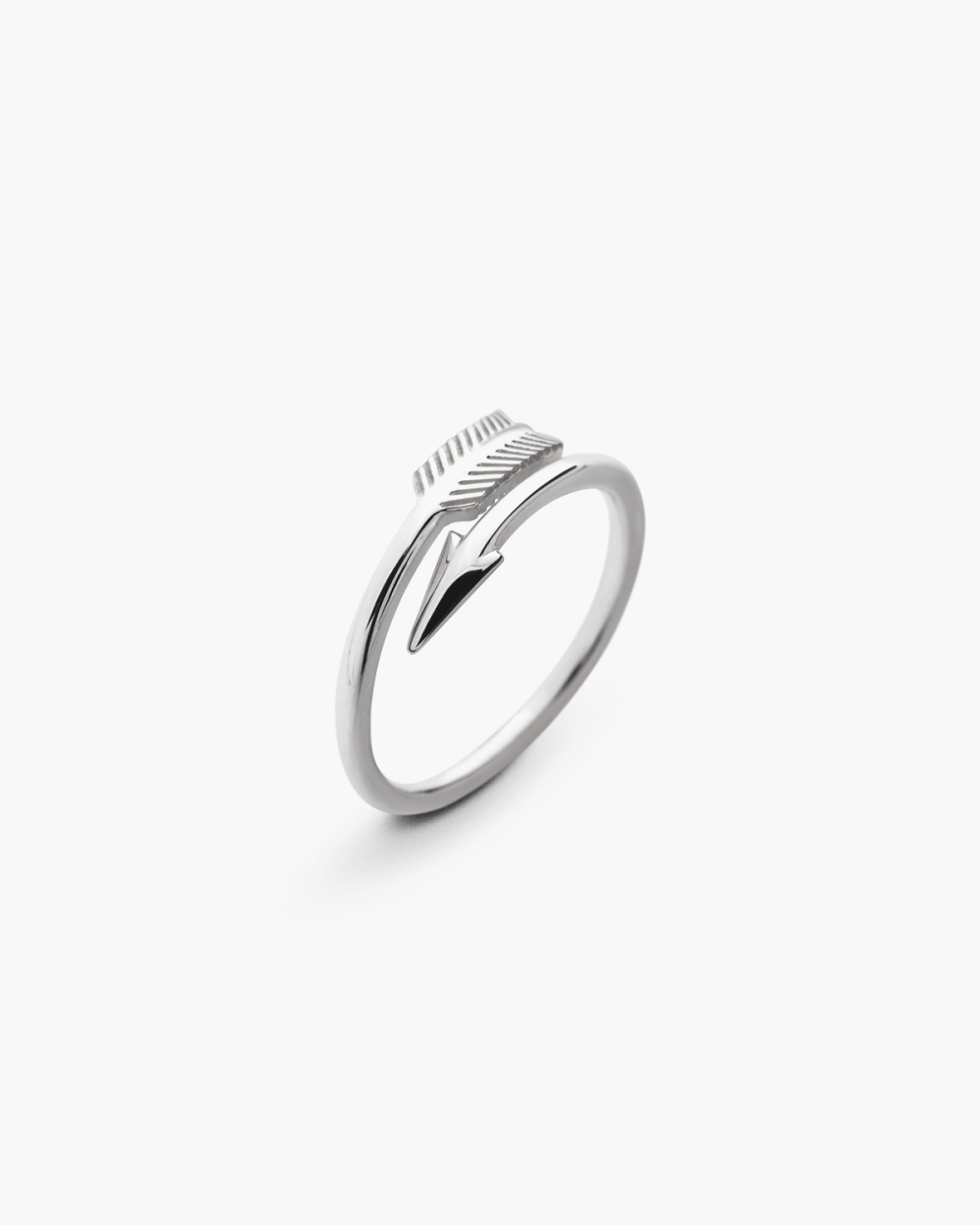 Nove25 FEDINA IN ARGENTO CONTRARIE' FRECCIA Nuova