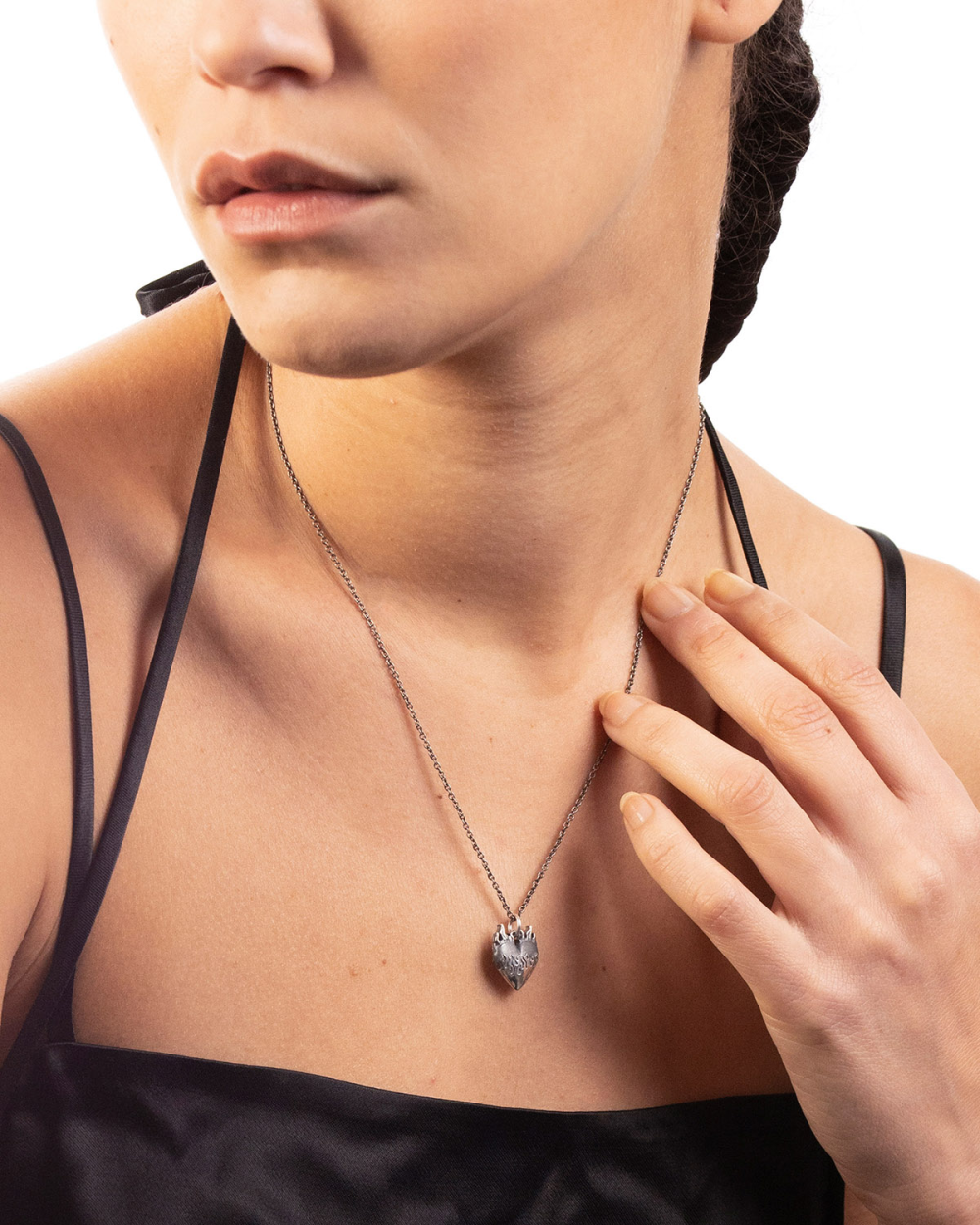 Nove25 CIONDOLO FLAMING HEART Moda