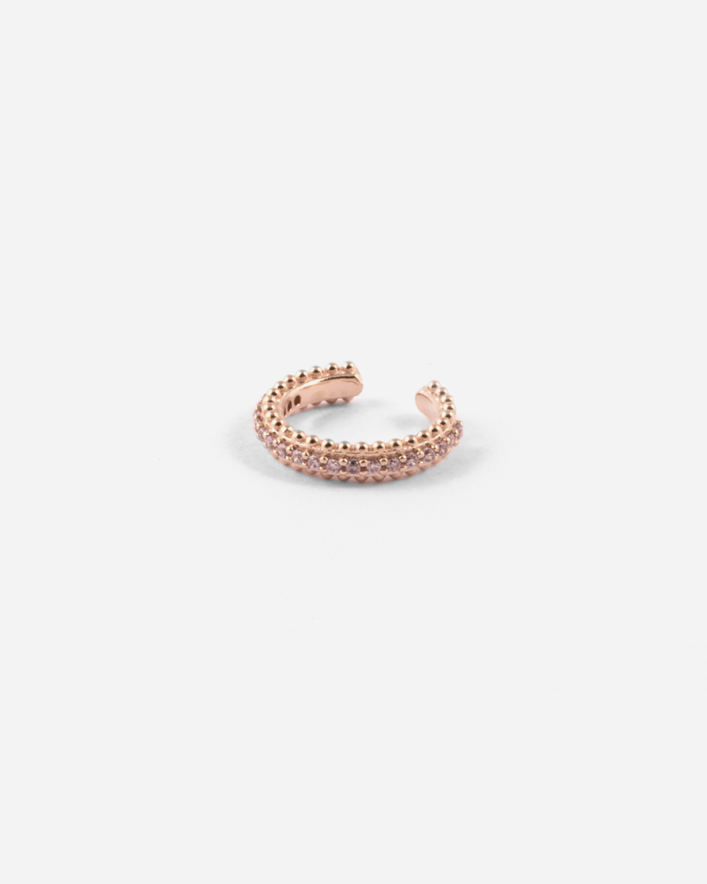 Nove25 EAR CUFF ROSE HANGER PLACCATO ORO ROSA 2025