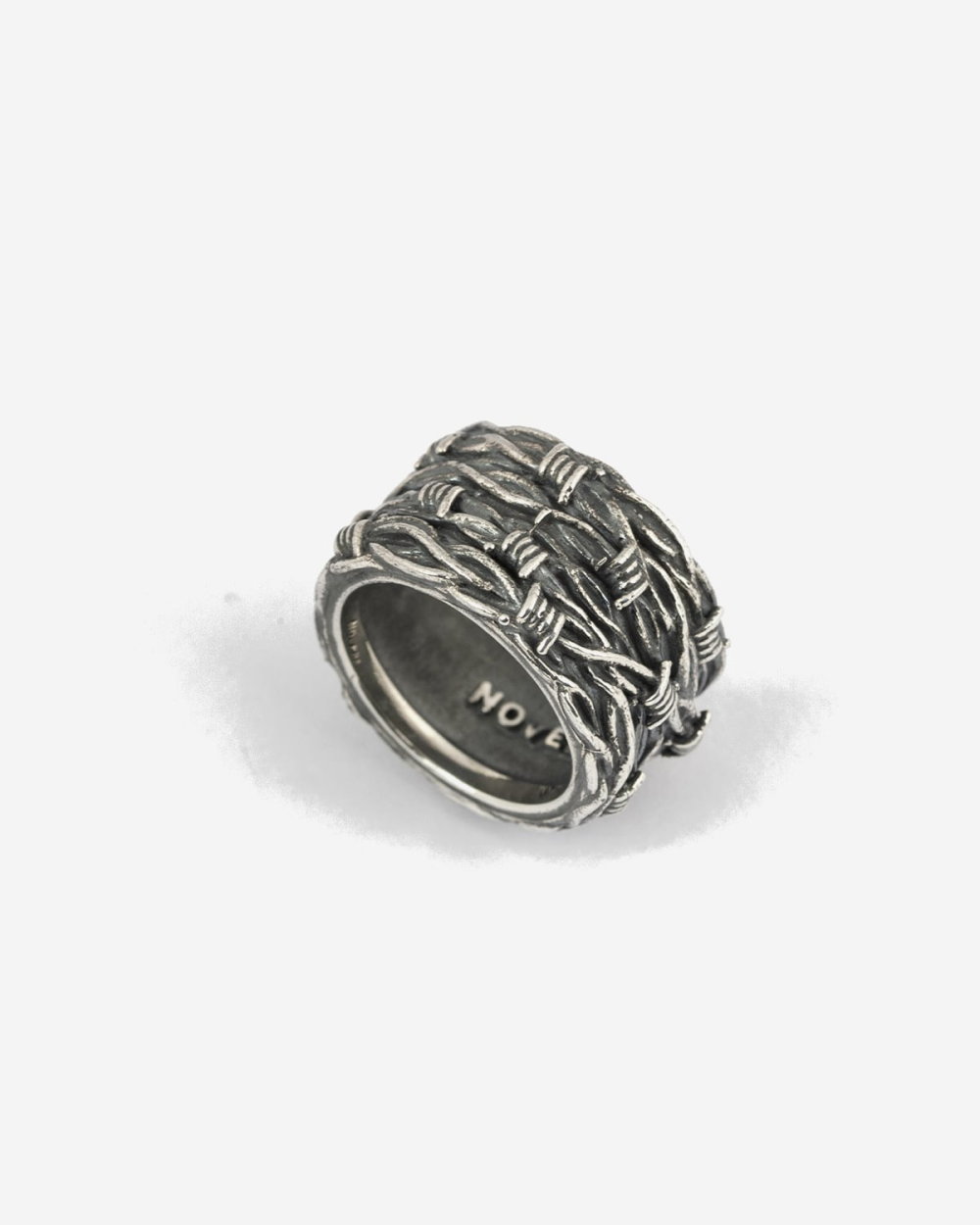 Nove25 ANELLO FASCIA FILO SPINATO Sconto