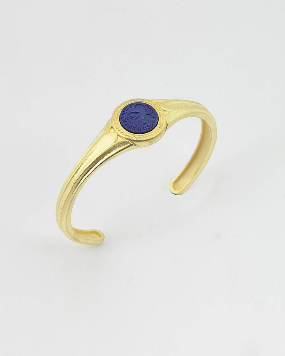 Nove25 BRACCIALE CHEVALIER VIRIBUS ET ANIMO LAPIS ORO GIALLO