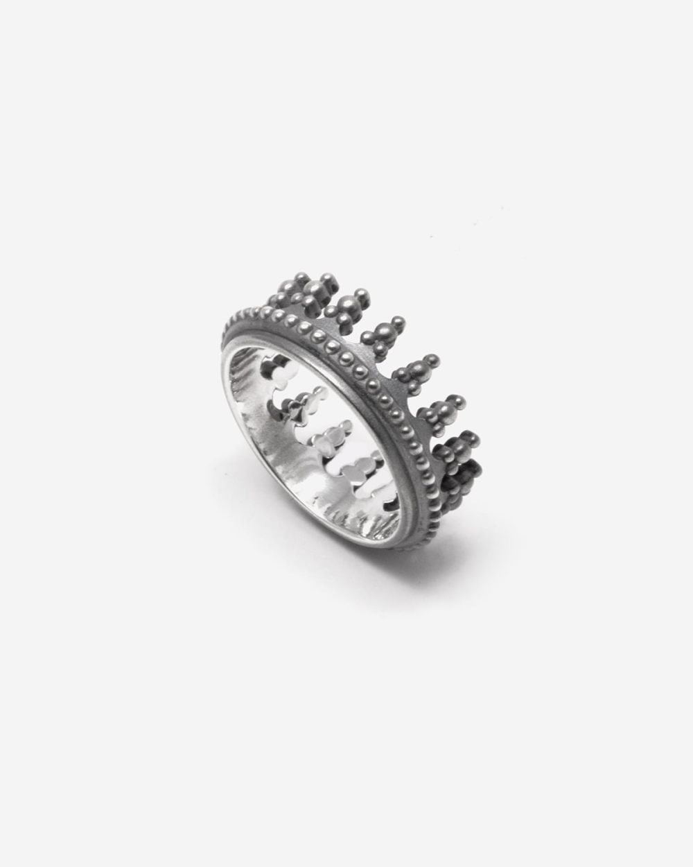 Nove25 ANELLO CORONA REX MARIS IN ARGENTO Hotsell